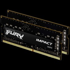 Kingston 8GB 1600MT/s DDR3L CL9 SODIMM (Kit of 2) 1.35V FURY Impact