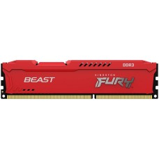 KINGSTON DRAM 4GB 1866MHz DDR3 CL10 DIMM FURY Beast Red