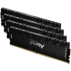 Kingston DRAM 32GB 2666MT/s DDR4 CL13 DIMM (Kit of 4) FURY Renegade Black