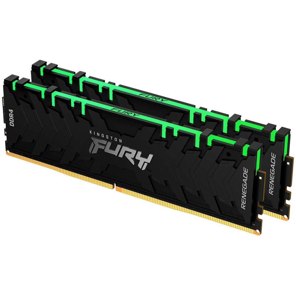 Kingston DRAM 64GB 3000MHz DDR4 CL16 DIMM (Kit of 2) FURY Renegade RGB EAN: 740617321814