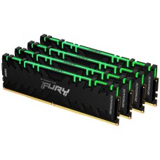 Kingston DRAM 128GB 3000MHz DDR4 CL16 DIMM (Kit of 4) FURY Renegade RGB EAN: 740617321821