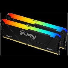 Kingston 16GB 3200MT/s DDR4 CL16 DIMM (Kit of 2) FURY Beast RGB, EAN: 740617337532