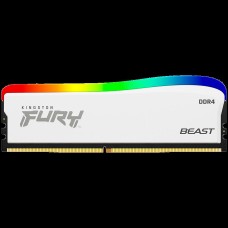 Kingston DRAM 16GB 3200MT/s DDR4 CL16 DIMM FURY Beast White RGB SE