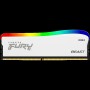 Kingston DRAM 16GB 3200MT/s DDR4 CL16 DIMM FURY Beast White RGB SE