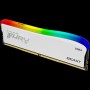 Kingston DRAM 16GB 3200MT/s DDR4 CL16 DIMM FURY Beast White RGB SE