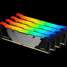Kingston 32GB 3600MT/s DDR4 CL16 DIMM (Kit of 4) FURY Renegade RGB