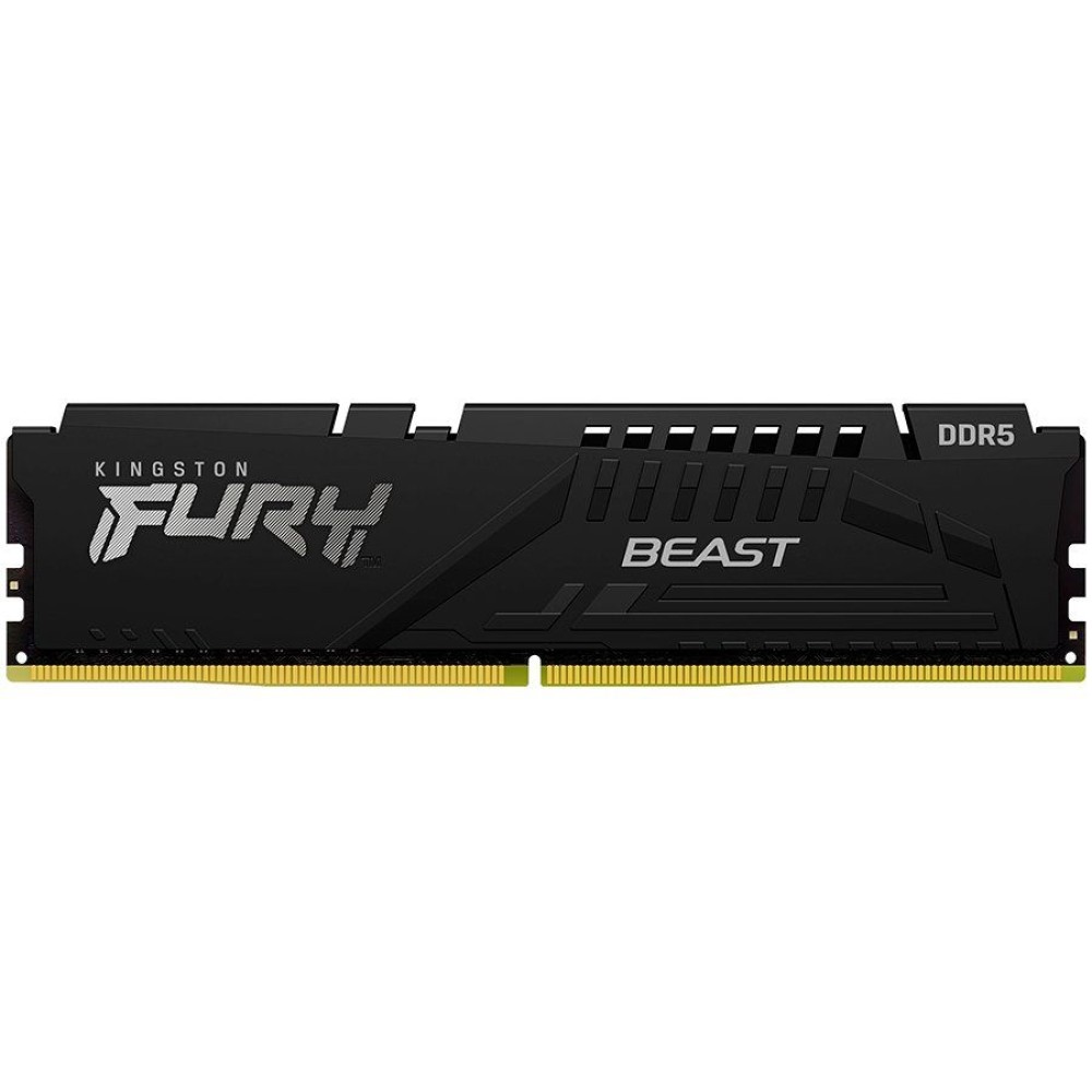 Kingston 16GB 4800MT/s DDR5 CL38 DIMM FURY Beast Black PnP, EAN: 740617324389