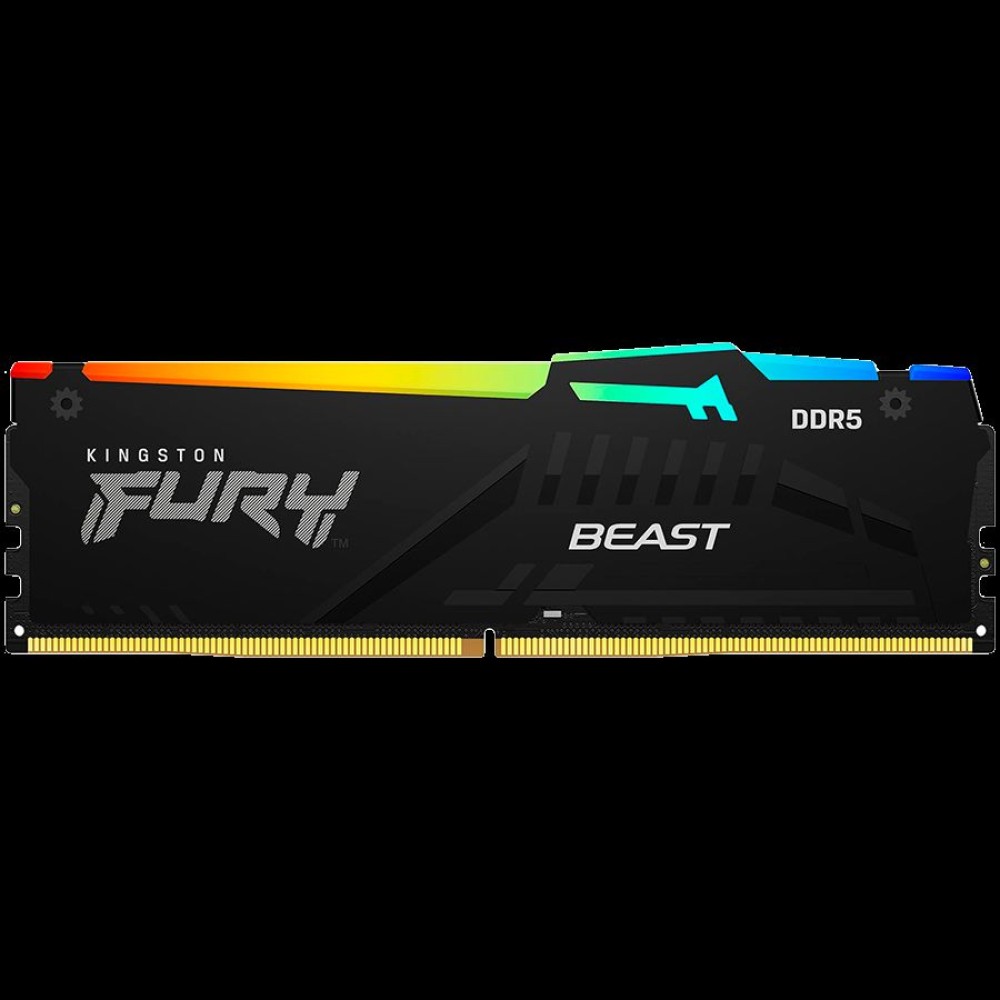 Kingston 32GB 5200MT/s DDR5 CL36 DIMM FURY Beast RGB EXPO, EAN: 740617331974