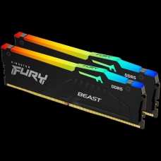 Kingston 32GB 5200MT/s DDR5 CL36 DIMM (Kit of 2) FURY Beast RGB EXPO, EAN: 740617330892