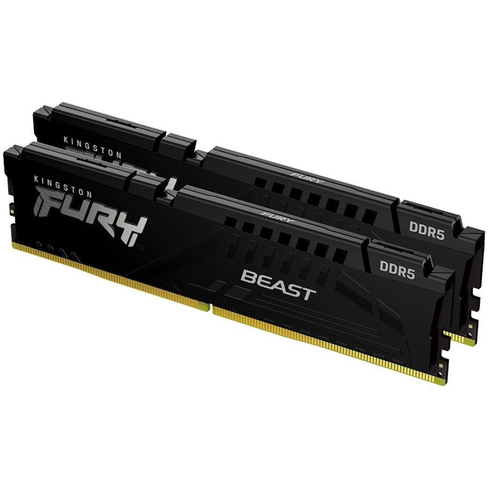 Kingston DRAM 32GB 6000MT/s DDR5 CL36 DIMM (Kit of 2) FURY Beast Black EXPO