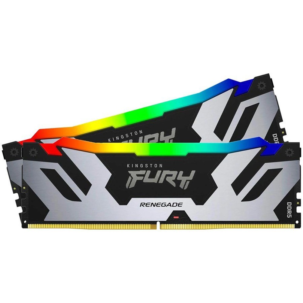 Kingston DRAM 32GB 6400MT/s DDR5 CL32 DIMM (Kit of 2) FURY Renegade RGB XMP