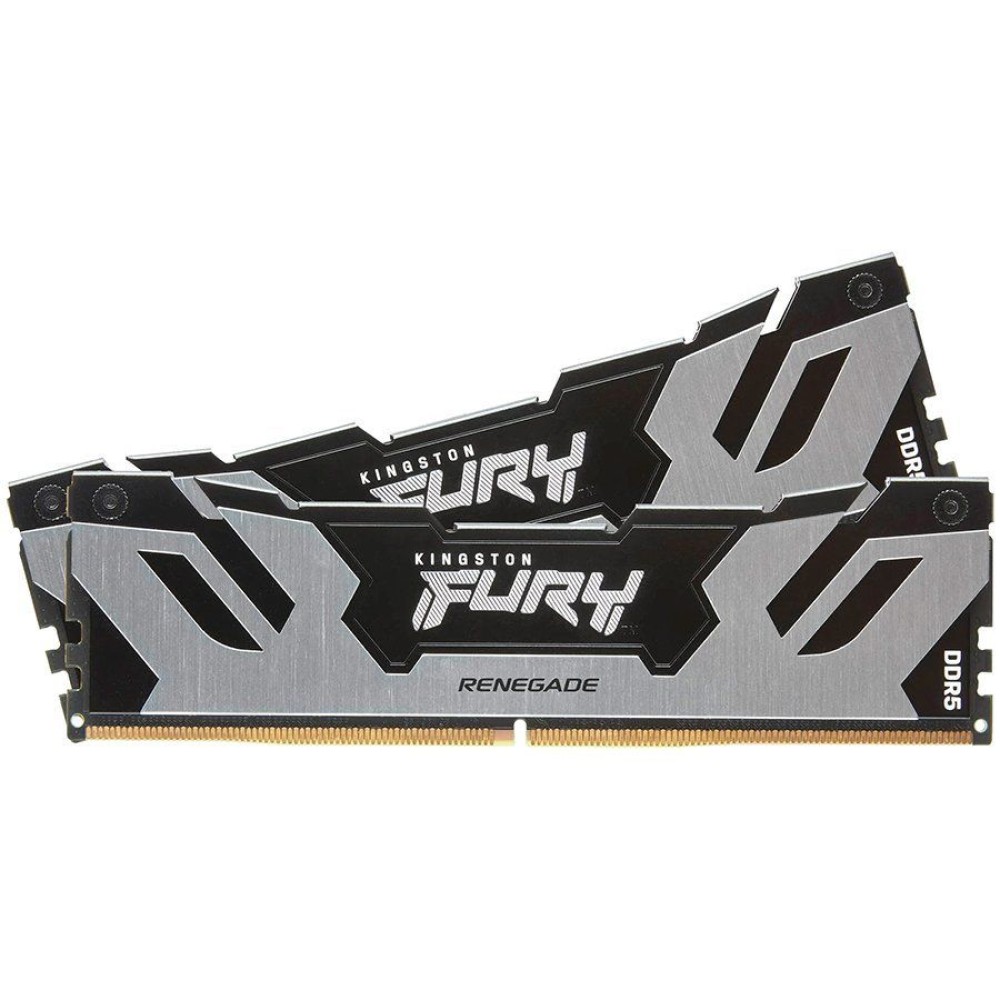 Kingston DRAM 32GB 6400MT/s DDR5 CL32 DIMM (Kit of 2) FURY Renegade Silver XMP