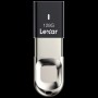 Lexar® 128GB Fingerprint F35 USB 3.0 flash drive, up to 150MB/s read and 60MB/s write, EAN: 843367119813