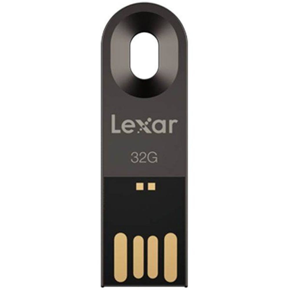 32GB Lexar JumpDrive M25 USB2.0 Titanium Gray Flash Drive EAN: 843367121670