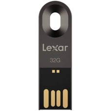 32GB Lexar JumpDrive M25 USB2.0 Titanium Gray Flash Drive