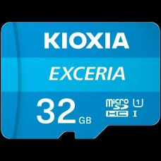 KIOXIA LMEX1L032GG2; 32GB microSD KIOXIA Exceria (M203) UHS I U1 with adapter