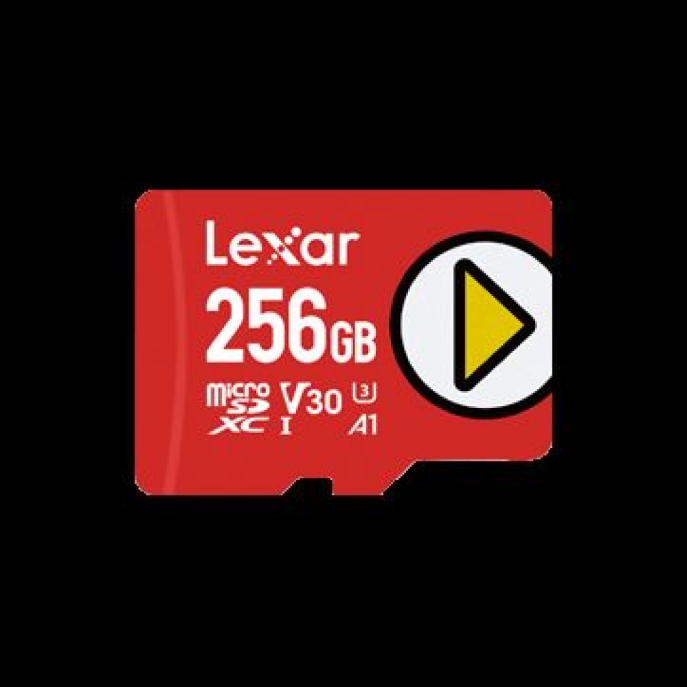 Lexar® 256GB PLAY microSDXC™ UHS-I cards, up to 150MB/s read C10 A1 V30 U3, EAN: 843367121786