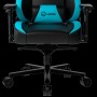 LORGAR Base 311, Gaming chair, PU eco-leather, 1.8 mm metal frame, multiblock mechanism, 4D armrests, 5 Star aluminium base, Class-4 gas lift, 75mm PU casters, Black + blue