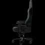 LORGAR Base 311, Gaming chair, PU eco-leather, 1.8 mm metal frame, multiblock mechanism, 4D armrests, 5 Star aluminium base, Class-4 gas lift, 75mm PU casters, Black + grey