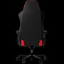 LORGAR Base 311, Gaming chair, PU eco-leather, 1.8 mm metal frame, multiblock mechanism, 4D armrests, 5 Star aluminium base, Class-4 gas lift, 75mm PU casters, Black + red