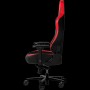 LORGAR Base 311, Gaming chair, PU eco-leather, 1.8 mm metal frame, multiblock mechanism, 4D armrests, 5 Star aluminium base, Class-4 gas lift, 75mm PU casters, Black + red