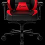 LORGAR Base 311, Gaming chair, PU eco-leather, 1.8 mm metal frame, multiblock mechanism, 4D armrests, 5 Star aluminium base, Class-4 gas lift, 75mm PU casters, Black + red