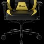 LORGAR Base 311, Gaming chair, PU eco-leather, 1.8 mm metal frame, multiblock mechanism, 4D armrests, 5 Star aluminium base, Class-4 gas lift, 75mm PU casters, Black + yellow