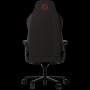 LORGAR Ace 422, Gaming chair, Anti-stain durable fabric, 1.8 mm metal frame, multiblock mechanism, 4D armrests, 5 Star aluminium base, Class-4 gas lift, 75mm PU casters, Black + red