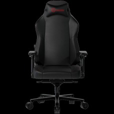 LORGAR Embrace 533, Gaming chair, PU eco-leather, 1.8 mm metal frame, multiblock mechanism, 4D armrests, 5 Star aluminium base, Class-4 gas lift, 75mm PU casters, Black