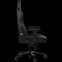 LORGAR Embrace 533, Gaming chair, PU eco-leather, 1.8 mm metal frame, multiblock mechanism, 4D armrests, 5 Star aluminium base, Class-4 gas lift, 75mm PU casters, Black