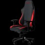 LORGAR Embrace 533, Gaming chair, PU eco-leather, 1.8 mm metal frame, multiblock mechanism, 4D armrests, 5 Star aluminium base, Class-4 gas lift, 75mm PU casters, Black + red