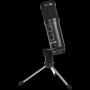 LORGAR Soner 313, Gaming Microphone, USB condenser microphone with Volume Knob & Echo Knob, Frequency Response: 80 Hz—17 kHz, including 1x Microphone, 1 x 2.5M USB Cable, 1 x Tripod Stand, dimensions: Ø47.4*158.2*48.1mm, weight: 243.0g, Black