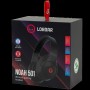 LORGAR Noah 501, gaming bluetooth headset with microphone, BT 5.3 JL7006, battery 1000mAh, type-C charging cable 0.8m, audio cable 1.5m, size:195*185*80mm, 0.28kg. Black