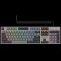 LORGAR Azar 514, Wired mechanical gaming keyboard, RGB backlight, 1680000 colour variations, 18 modes, keys number: 104, 50M clicks, linear dream switches, spring cable up to 3.4m, ABS plastic+metal, magnetic cover, 450*136*39mm, 1.17kg, black, EN+RU layo