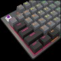 LORGAR Azar 514, Wired mechanical gaming keyboard, RGB backlight, 1680000 colour variations, 18 modes, keys number: 104, 50M clicks, linear dream switches, spring cable up to 3.4m, ABS plastic+metal, magnetic cover, 450*136*39mm, 1.17kg, black, EN+RU layo