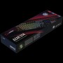 LORGAR Azar 514, Wired mechanical gaming keyboard, RGB backlight, 1680000 colour variations, 18 modes, keys number: 104, 50M clicks, linear dream switches, spring cable up to 3.4m, ABS plastic+metal, magnetic cover, 450*136*39mm, 1.17kg, black, EN+RU layo