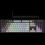 LORGAR Azar 514, Wired mechanical gaming keyboard, RGB backlight, 1680000 colour variations, 18 modes, keys number: 104, 50M clicks, linear dream switches, spring cable up to 3.4m, ABS plastic+metal, magnetic cover, 450*136*39mm, 1.17kg, white, EN+RU layo