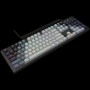 LORGAR Azar 514, Wired mechanical gaming keyboard, RGB backlight, 1680000 colour variations, 18 modes, keys number: 104, 50M clicks, linear dream switches, spring cable up to 3.4m, ABS plastic+metal, magnetic cover, 450*136*39mm, 1.17kg, white, EN+RU layo