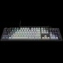 LORGAR Azar 514, Wired mechanical gaming keyboard, RGB backlight, 1680000 colour variations, 18 modes, keys number: 104, 50M clicks, linear dream switches, spring cable up to 3.4m, ABS plastic+metal, magnetic cover, 450*136*39mm, 1.17kg, white, EN+RU layo