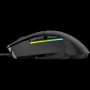 LORGAR Jetter 357, gaming mouse, Optical Gaming Mouse with 6 programmable buttons, Pixart ATG4090 sensor, DPI can be up to 8000, 30 million times key life, 1.8m PVC USB cable, Matt UV coating and RGB lights with 4 LED flowing mode, size:124.90*71.65*41.36