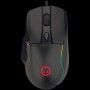 LORGAR Jetter 357, gaming mouse, Optical Gaming Mouse with 6 programmable buttons, Pixart ATG4090 sensor, DPI can be up to 8000, 30 million times key life, 1.8m PVC USB cable, Matt UV coating and RGB lights with 4 LED flowing mode, size:124.90*71.65*41.36