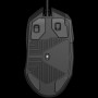 LORGAR Stricter 579, gaming mouse, 9 programmable buttons, Pixart PMW3336 sensor, DPI up to 12 000, 50 million clicks buttons lifespan, 2 switches, built-in display, 1.8m USB soft silicone cable, Matt UV coating with glossy parts and RGB lights with 4 LED