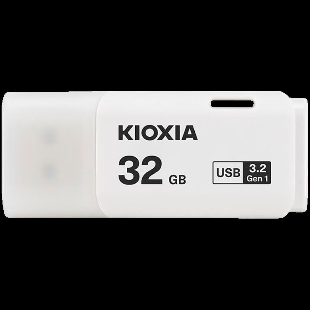 KIOXIA LU301W032GG4; 32GB USB 3.2 Gen 1 KIOXIA Hayabusa U301 WHITE - RETAIL KIOXIA LU301W032GG4; 32GB USB 3.2 Gen 1 KIOXIA Hayabusa U301 WHITE - RETAIL
