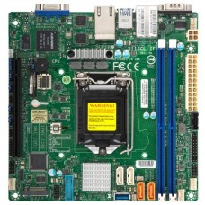 Серверная материнская плата SuperMicro MBD X11SCL IF O, 1.Single socket H4 (LGA 1151), 2x 1GbE LAN with Intel i210 AT, 5.4 SATA3 (6Gbps); RAID 0, 1, 5, 10.