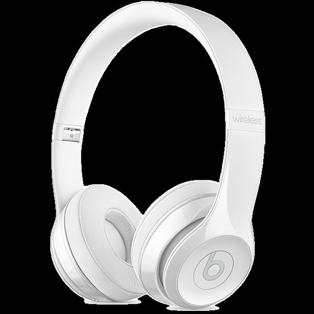 Beats Solo3 Wireless On-Ear Headphones - Gloss White, Model A1796