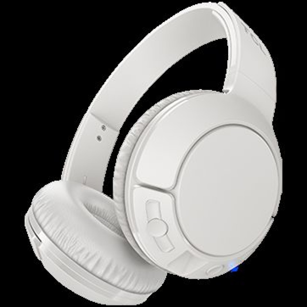 TCL On-Ear Bluetooth Headset, Strong BASS, flat fold, Frequency: 10-22K, Sensitivity: 102 dB, Driver Size: 32mm, Impedence: 32 Ohm, Acoustic system: closed, Max power input: 30mW, Connectivity type: Bluetooth only (BT 4.2), Color Ash White