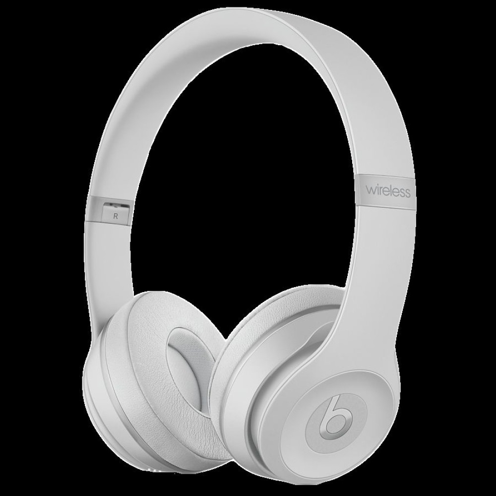 Beats Solo3 Wireless On-Ear Headphones - Satin Silver, Model A1796