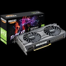 INNO3D Video Card NVIDIA GeForce RTX 3060 Twin X2 OC 8GB GDDR6 128 bit, 1792 MHz / 15 Gbps, 3x DP, 1x HDMI, 2 fan, 2 slot