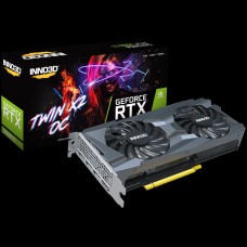 INNO3D Video Card NVIDIA GeForce RTX 3060Ti Twin X2 OC LHR, 8GB 256bit GDDR6, 1680MHz / 19G, PCI-E 4, 3x DP, HDMI, Dual fan, 2.7 slot