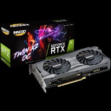 INNO3D Video Card NVIDIA GeForce RTX 3070 Twin X2 OC LHR, 8GB 256bit GDDR6 1740MHz / 19G, PCI-E 4, 3x DP, HDMI, 2 fan, 2.7 slot